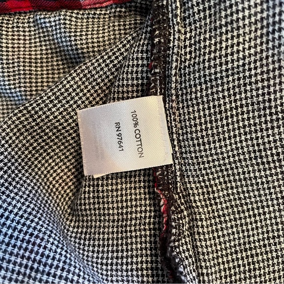 J. Jill bundle of 2 lined plaid shirts with roll tab sleeves - Picture 7 of 8